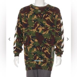 Off-White Camo Temperature Sweatshirt